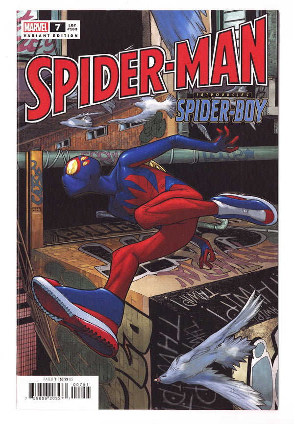Spider-Man Vol 4 7 (163) NM- (9.2) (2023) Ramos Variant