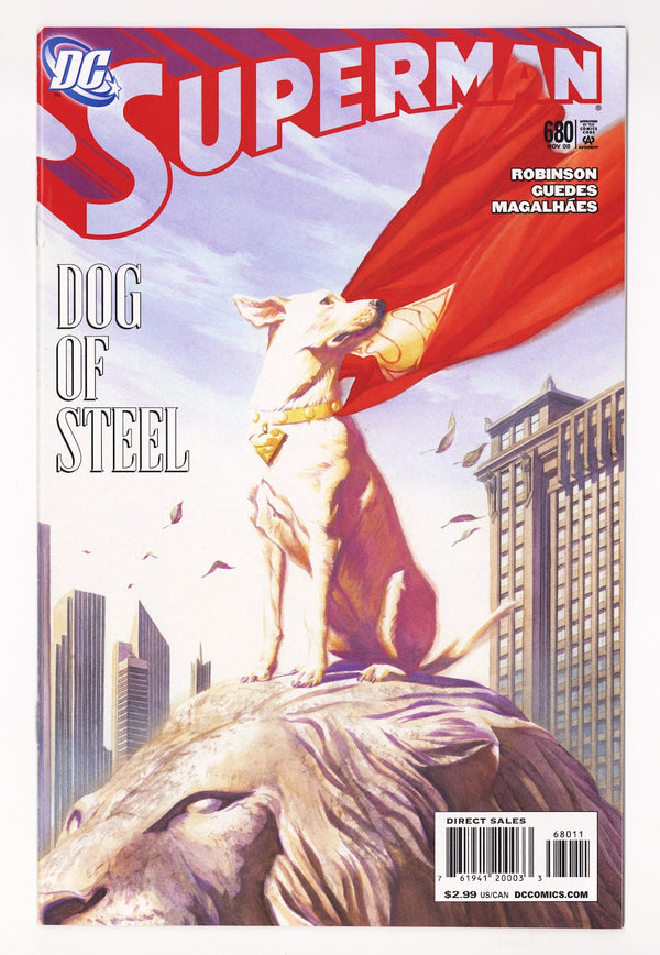 Superman Vol 1 680  VF/NM (9.0)   (2008) Sales
