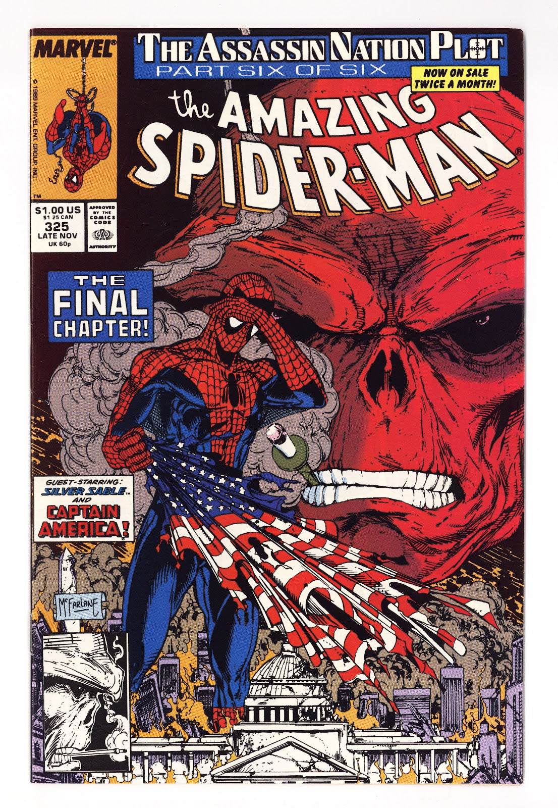 The Amazing Spider-Man Vol 1 325 VF+ (8.5) (1989) 