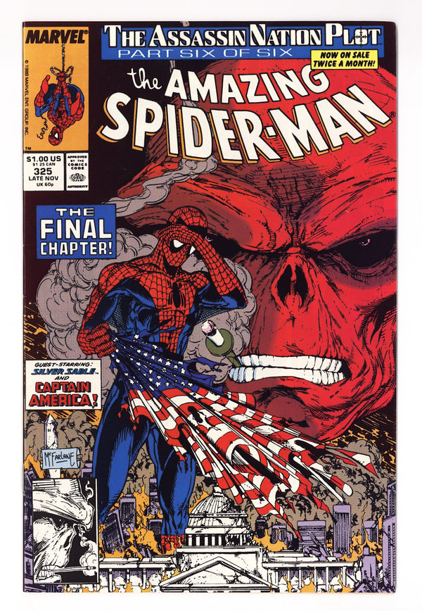 The Amazing Spider-Man Vol 1 325 VF+ (8.5) (1989)