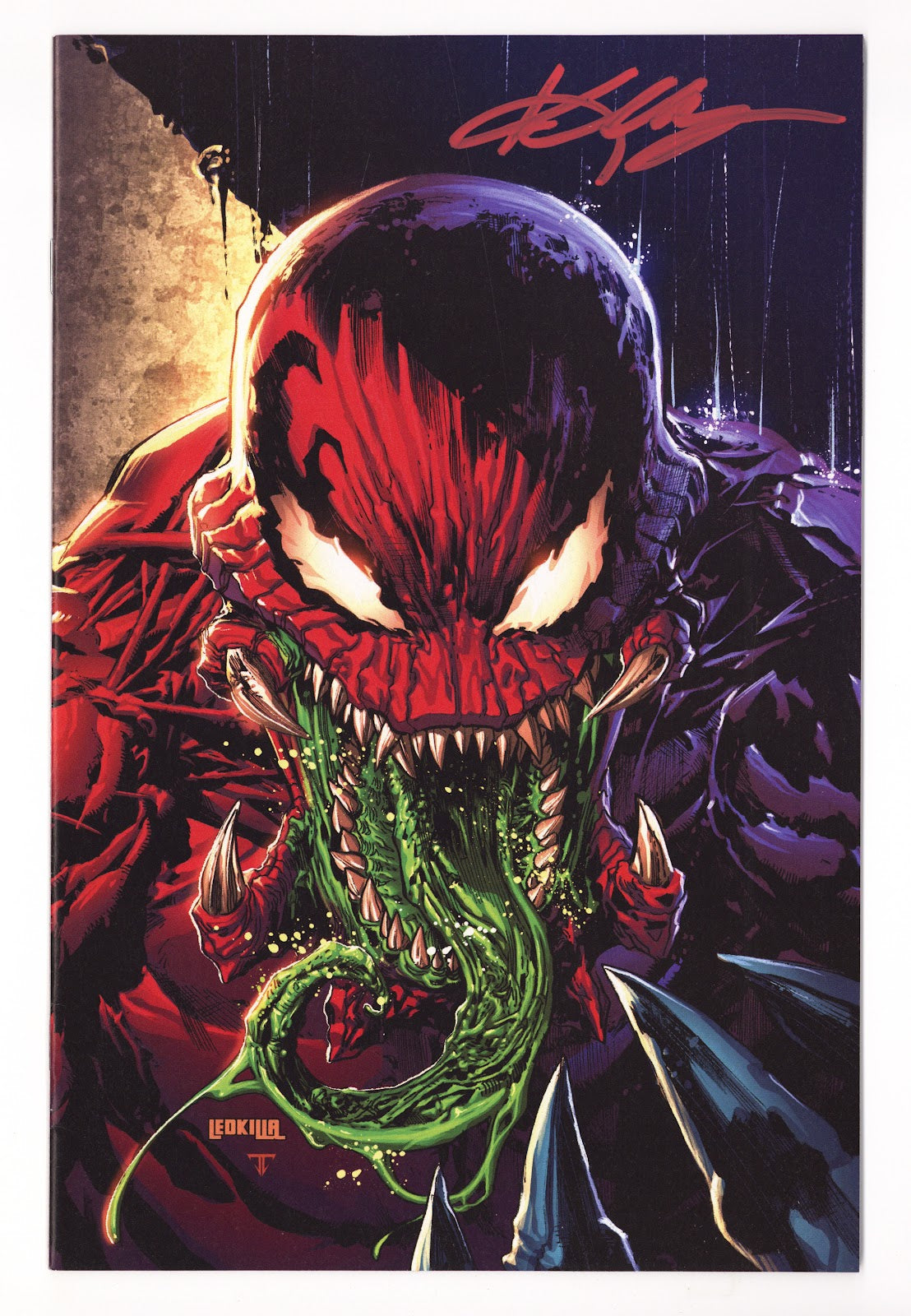 Venom Vol 5 23 (223) VF/NM (9.0) (2023) Lashley Virgin Incentive Variant Signed x1 Cover Ken Lashley 