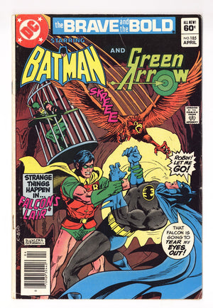 The Brave and the Bold Vol 1 185 Low Grade (1982) Newsstand