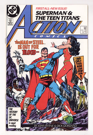 Action Comics Vol 1 584  High Grade   (1987)