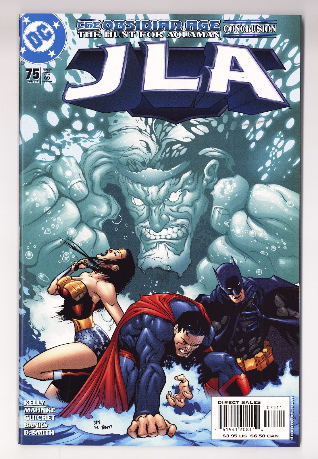 JLA 75 High Grade (2003) Direct Sales 