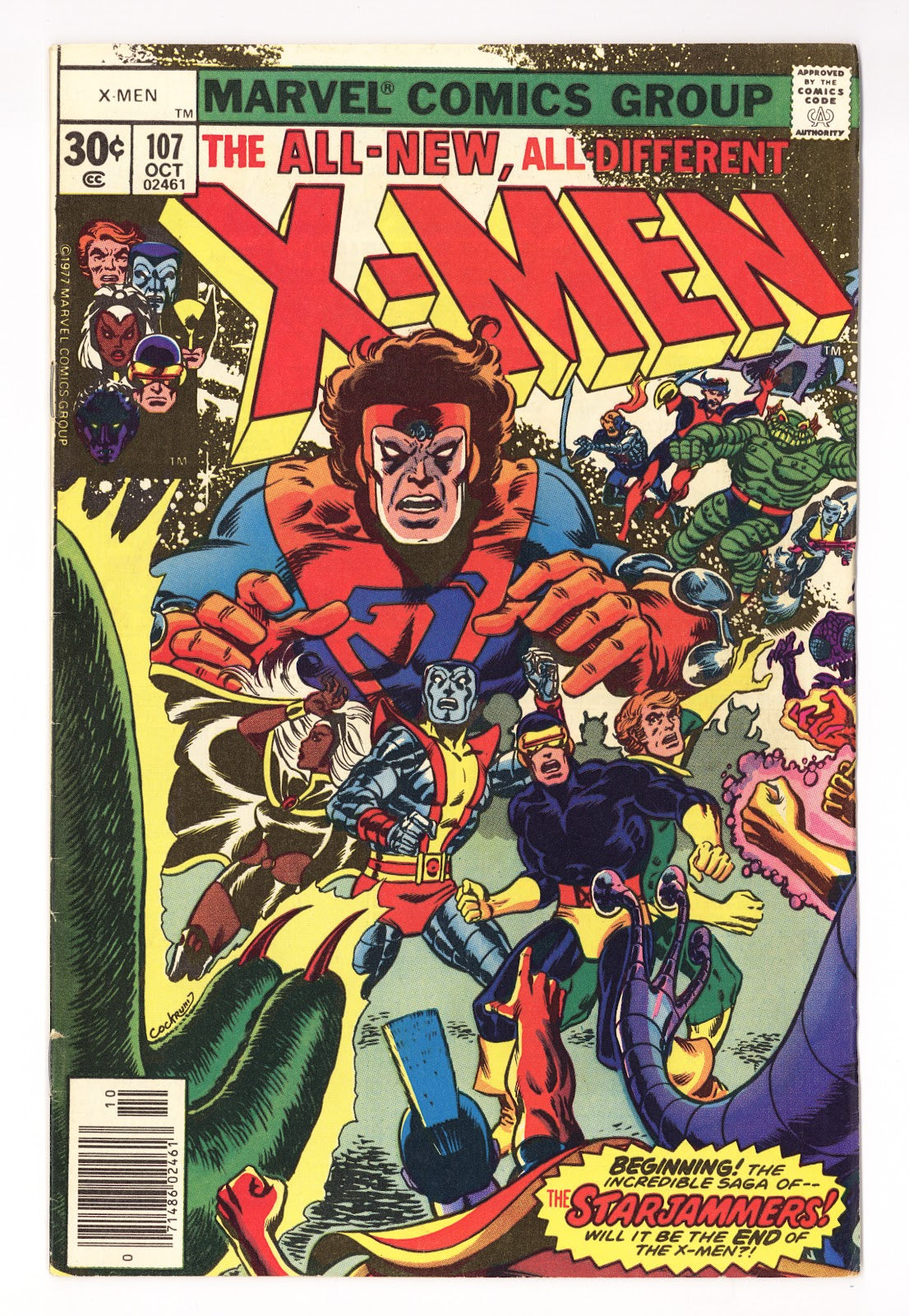 The X-Men Vol 1 107 VG/FN (5.0) (1977) 