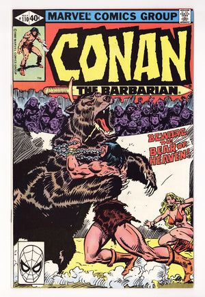 Conan the Barbarian Vol 1 110 High Grade (1980)