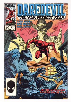 Daredevil Vol 1 215  High Grade   (1985)