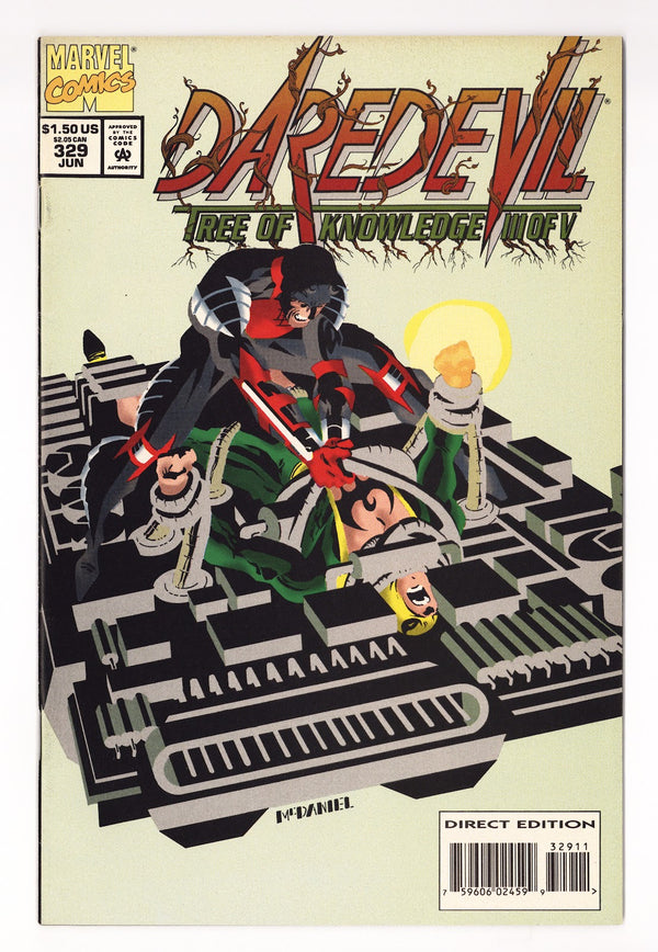 Daredevil Vol 1 329  Mid Grade   (1994)