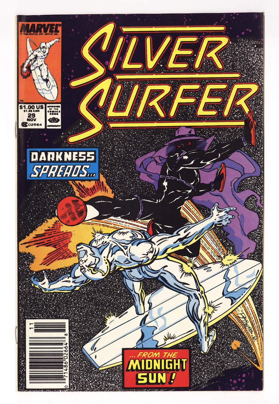 Silver Surfer Vol 3 29  Mid Grade   (1989)   Newsstand