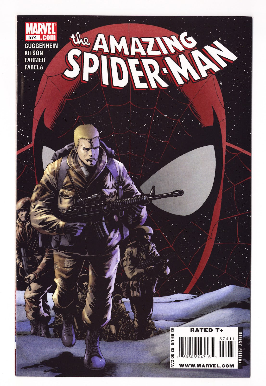 The Amazing Spider-Man Vol 2 574 Mid Grade (2008)  