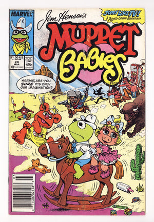 Muppet Babies 24 Very Low Grade (1988) Newsstand