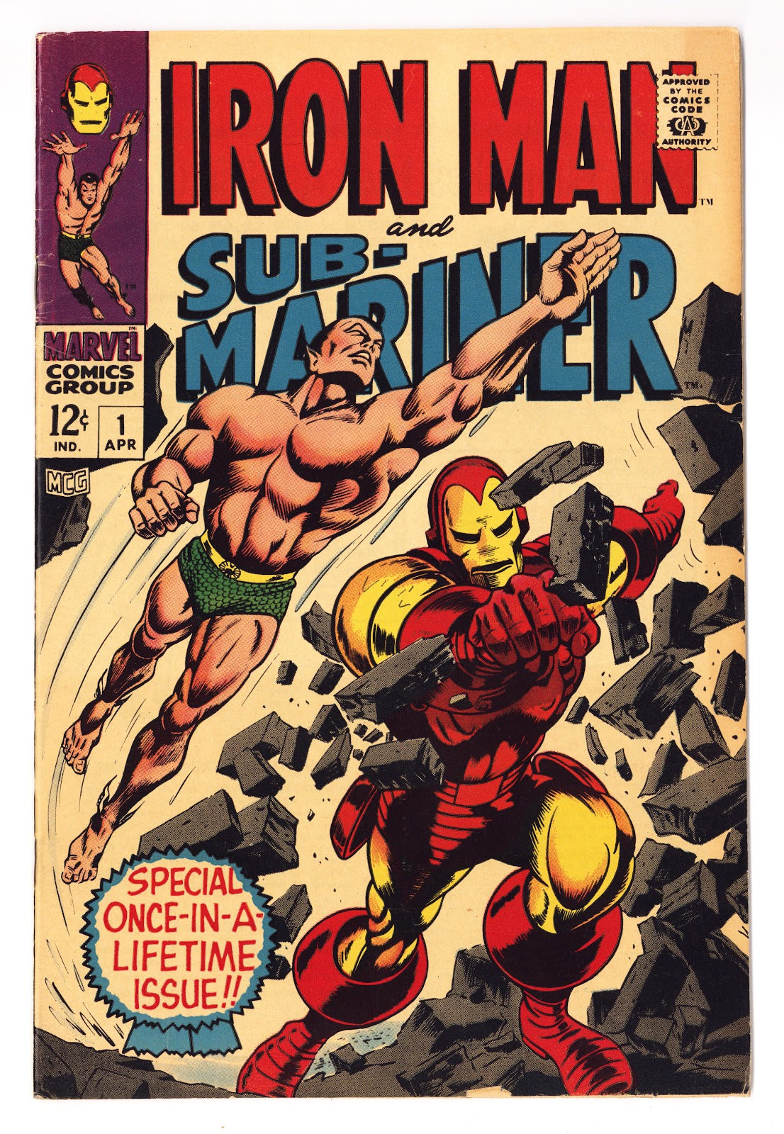 Iron Man & Sub-Mariner 1 FN (6.0) (1968)  