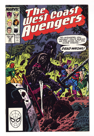 West Coast Avengers Vol 2 39  High Grade   (1988)   Direct