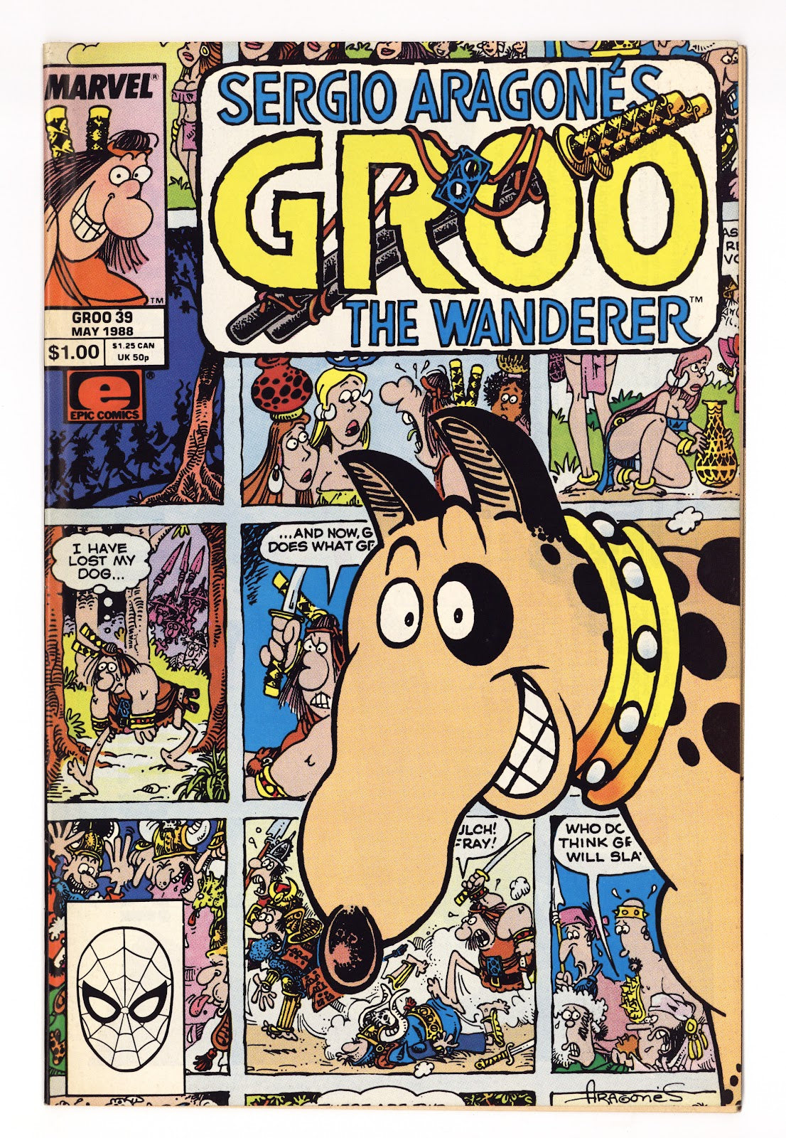 Sergio Aragones Groo the Wanderer Vol 2 39  High Grade   (1988)