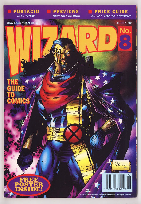 Wizard: The Comics Magazine 8 VF/NM (9.0) (1992) Newsstand
