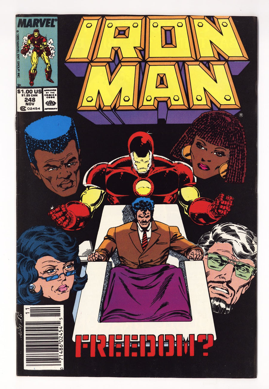 Iron Man Vol 1 248  Mid Grade   (1989)   Newsstand