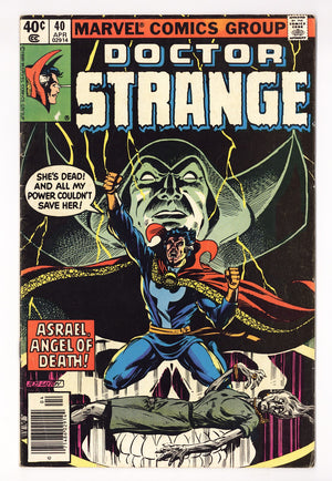 Doctor Strange Vol 1 40  Low Grade   (1980)   Direct
