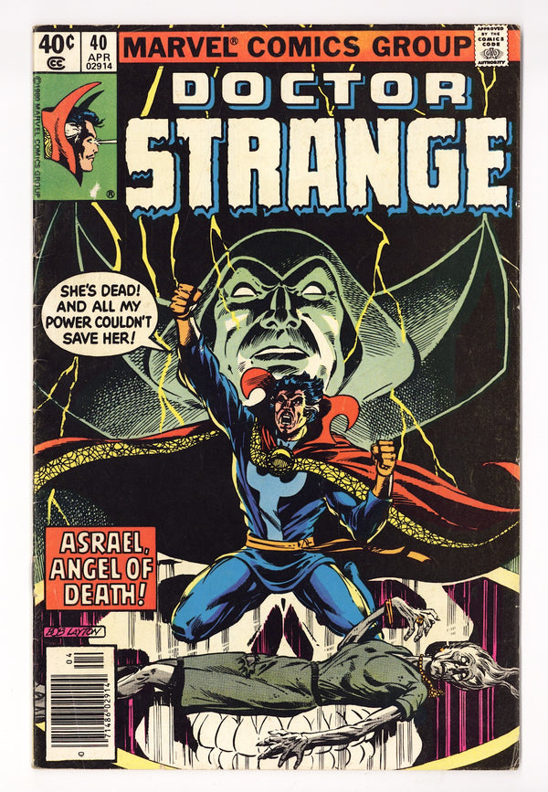Doctor Strange Vol 1 40  Low Grade   (1980)   Direct