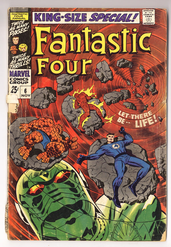 Fantastic Four Annual Vol 1 6 GD (2.0) (1968)