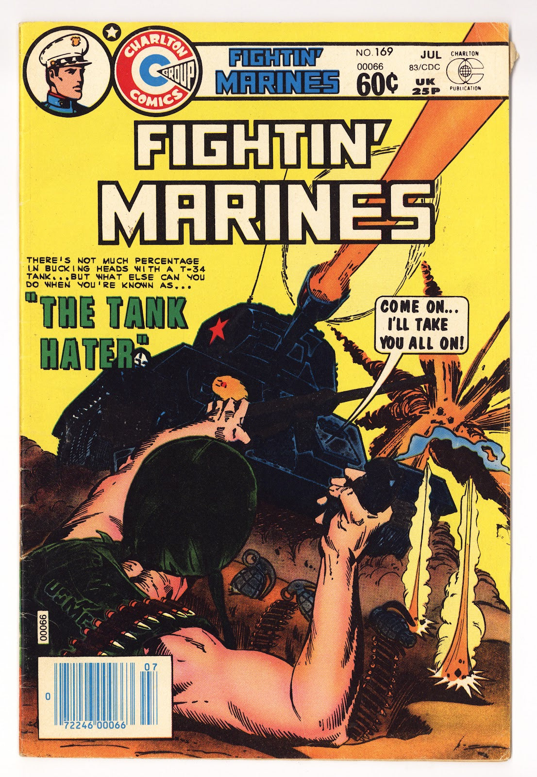 Fightin' Marines Vol 15 169  Low Grade   (1983)