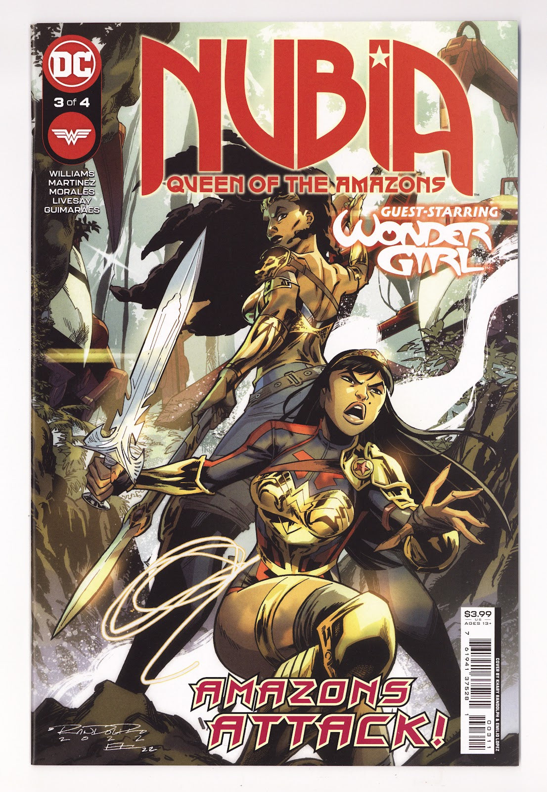 Nubia: Queen of the Amazons 3 High Grade (2022) 