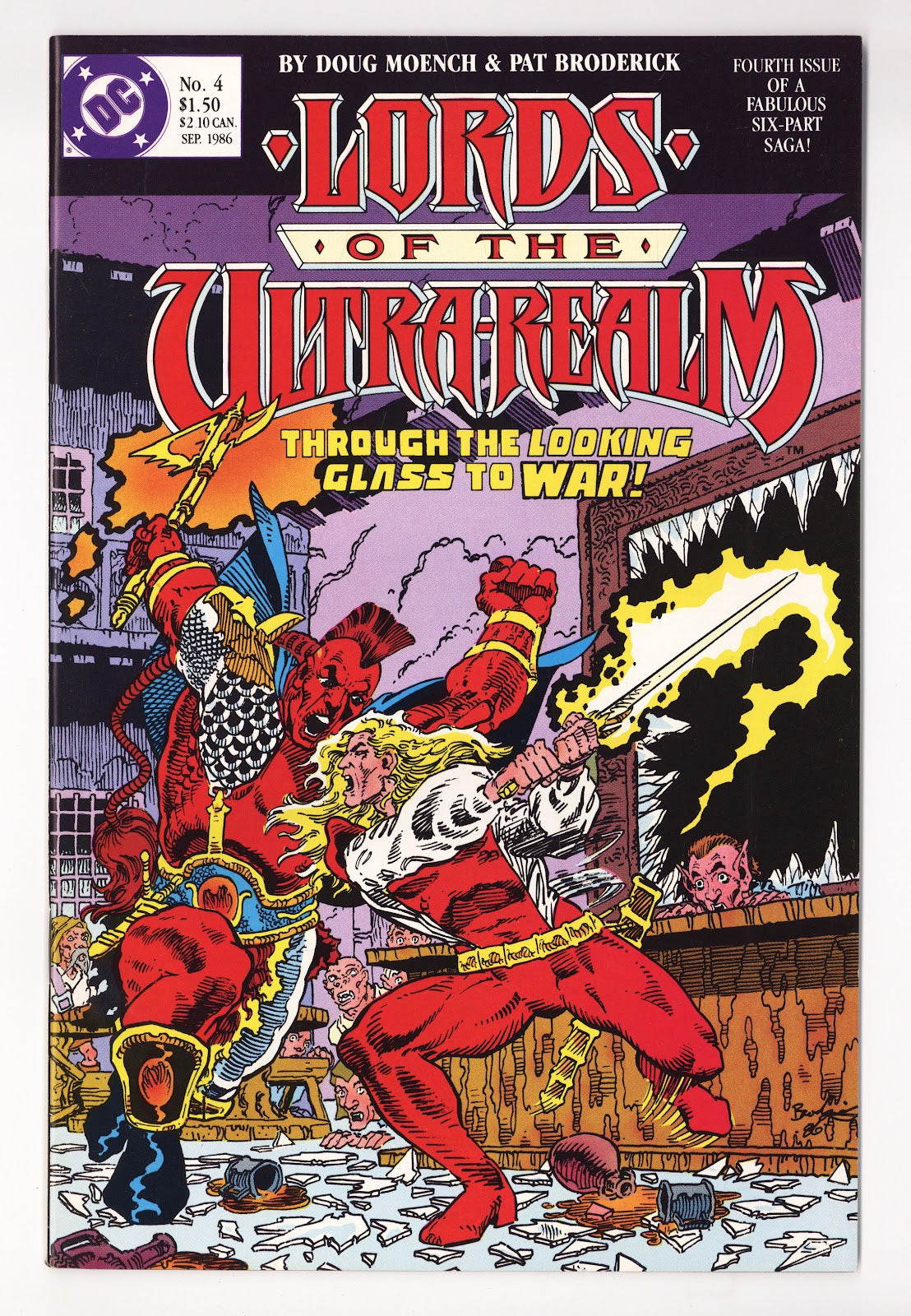 Lords of the Ultra-Realm   4  Mid Grade   (1986)     