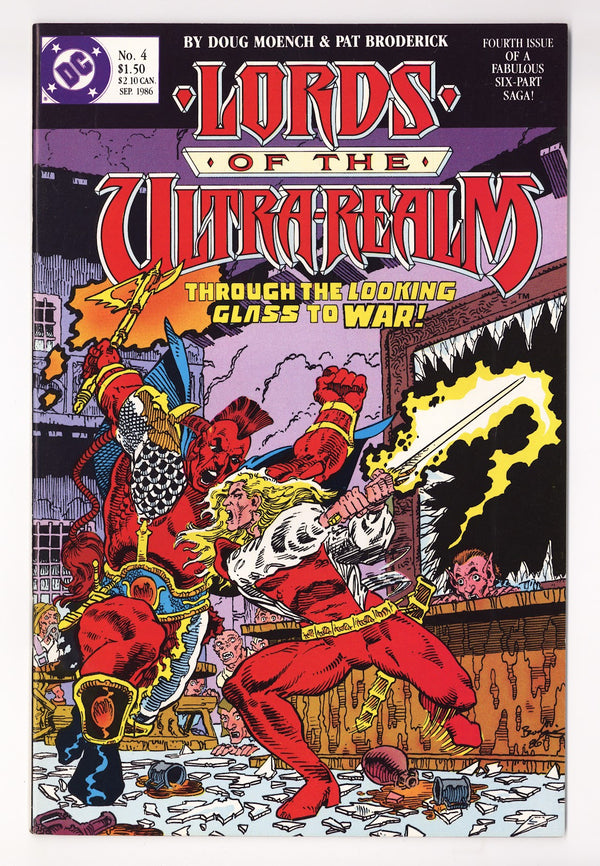 Lords of the Ultra-Realm   4  Mid Grade   (1986)