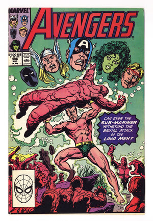 The Avengers Vol 1 306  High Grade   (1989)