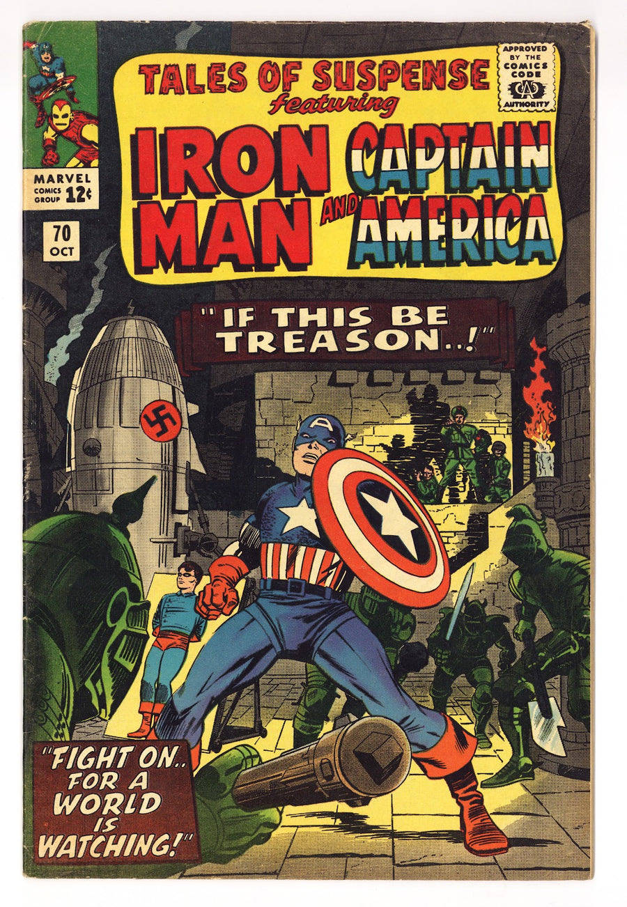 Tales of Suspense Vol 1 70  VG/FN (5.0)   (1965)