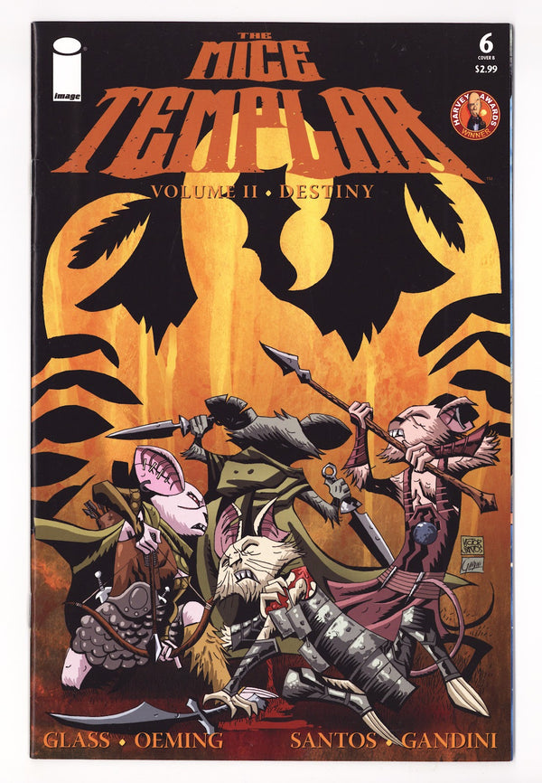 The Mice Templar Volume II: Destiny 6 Mid Grade (2010) Santos Variant