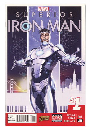 Superior Iron Man   1  NM- (9.2)   (2015)