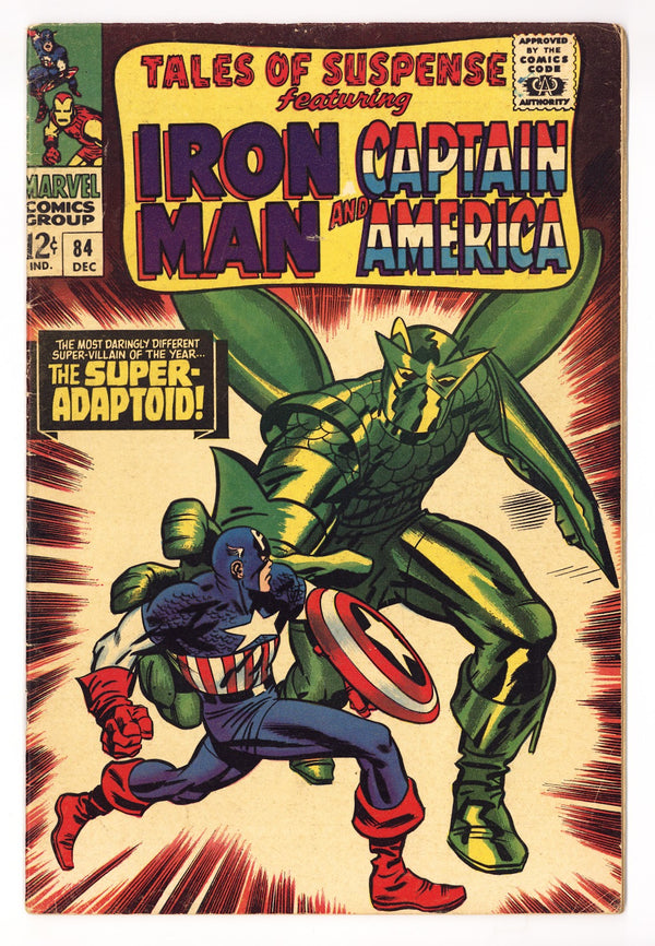 Tales of Suspense Vol 1 84 VG/FN (5.0) (1966)