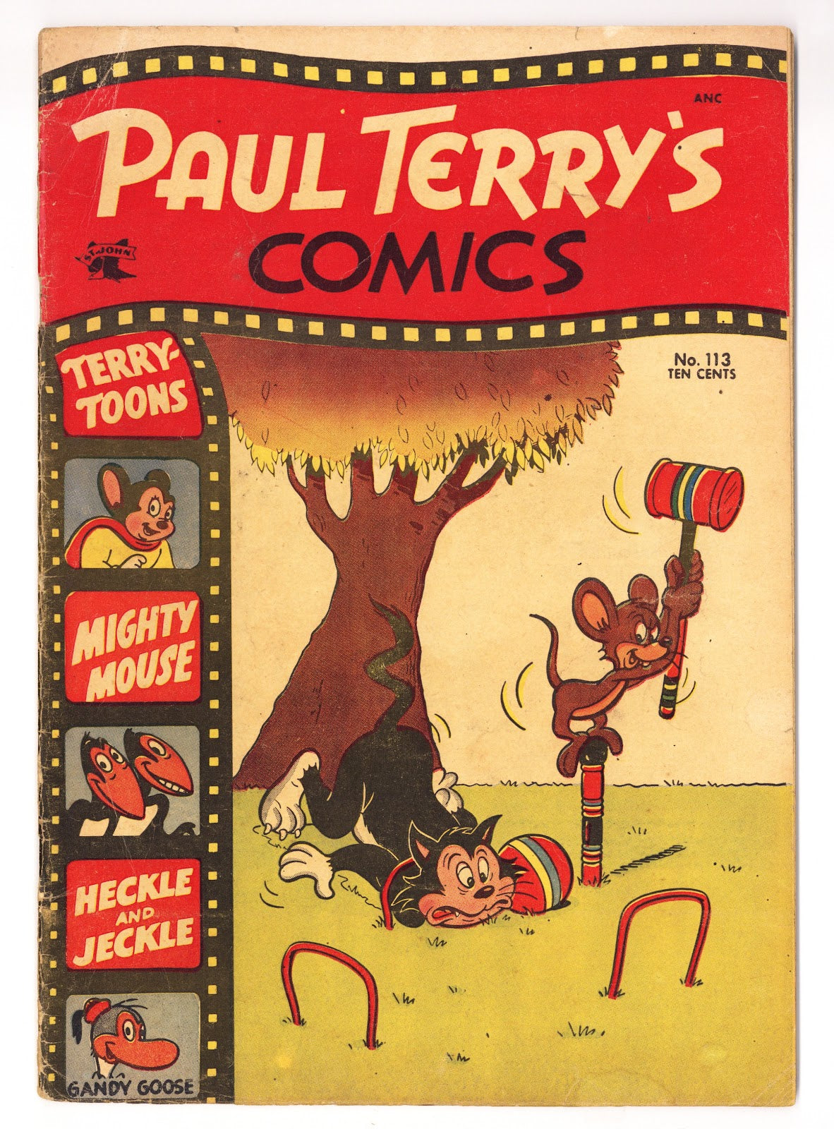 Paul Terry's Comics Vol 1 113  GD/VG (3.0)   (1954)