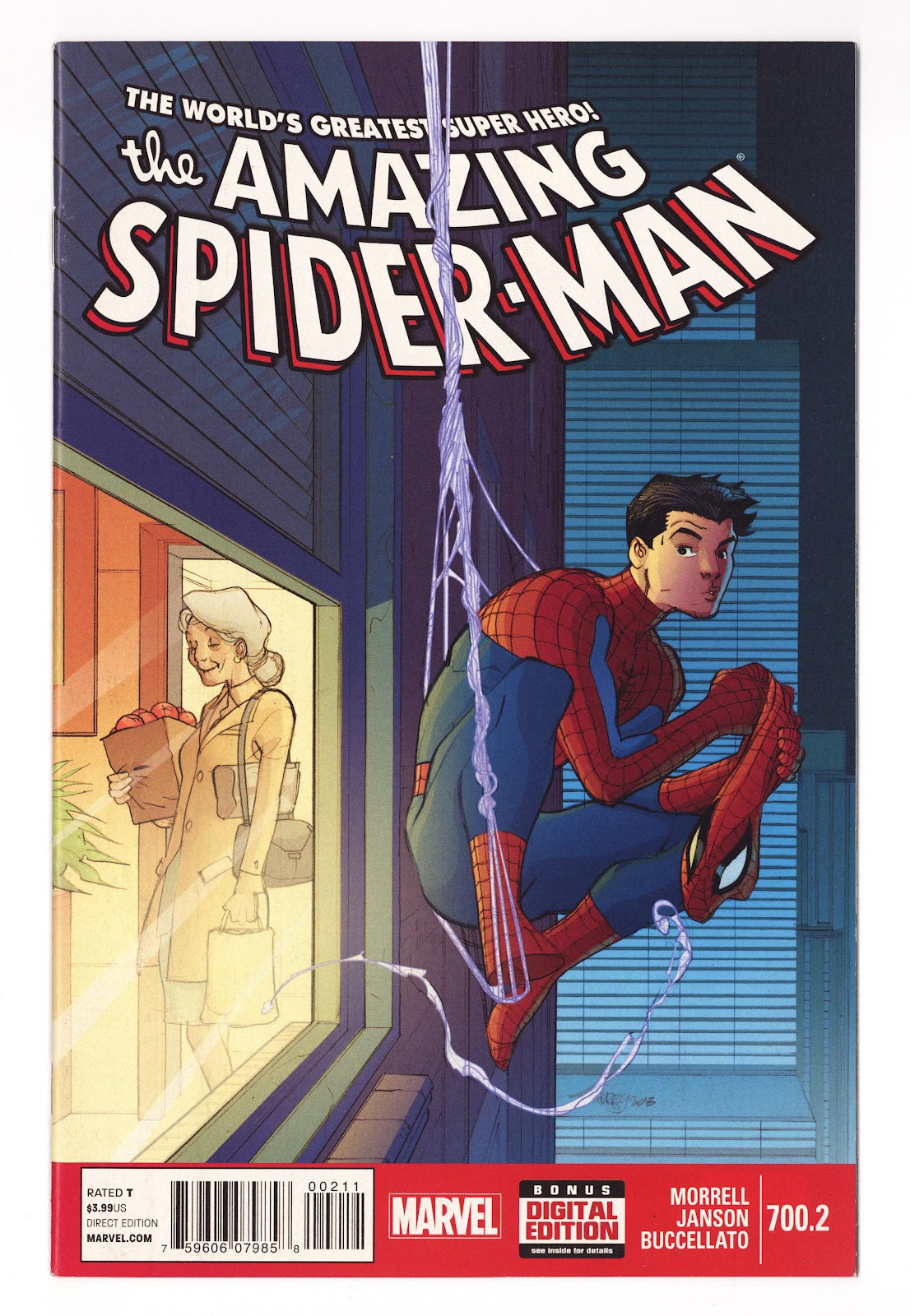 The Amazing Spider-Man Vol 2 700.2 High Grade (2014)  
