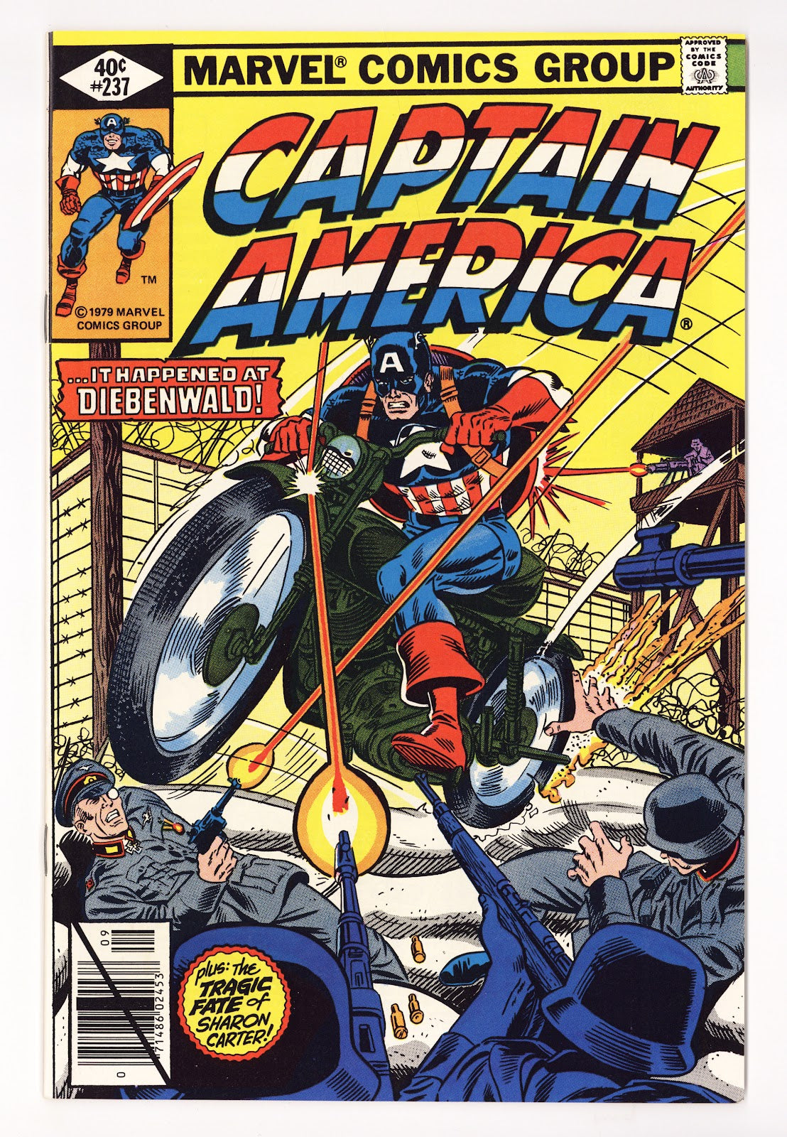Captain America Vol 1 237 High Grade (1979) 