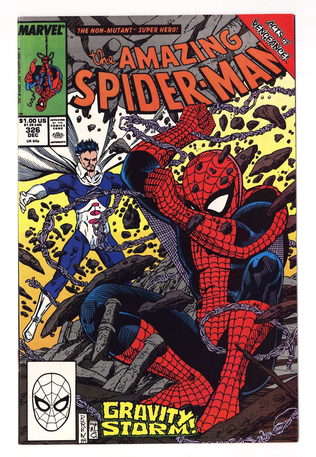 The Amazing Spider-Man Vol 1 326  NM- (9.2)   (1989)