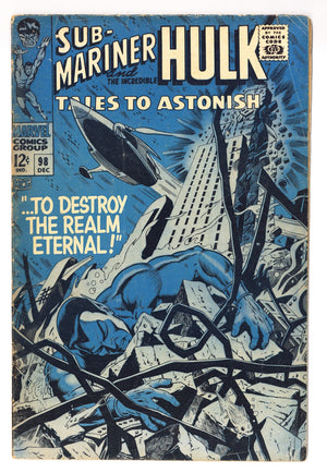 Tales to Astonish Vol 1 98  VG (4.0)   (1967)