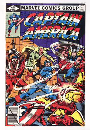 Captain America Vol 1 242 High Grade (1980)