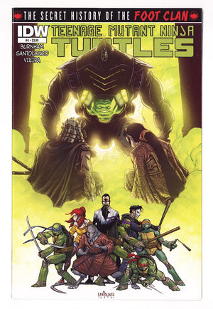 Teenage Mutant Ninja Turtles: The Secret History of the Foot Clan 4 Mid Grade (2013)
