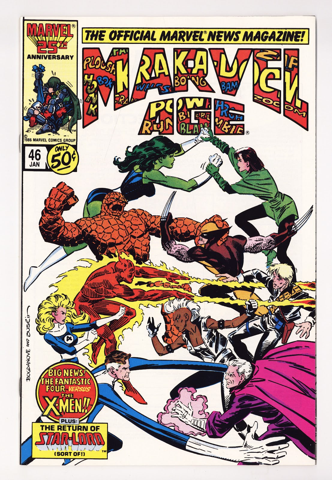 Marvel Age 46 High Grade (1987) 
