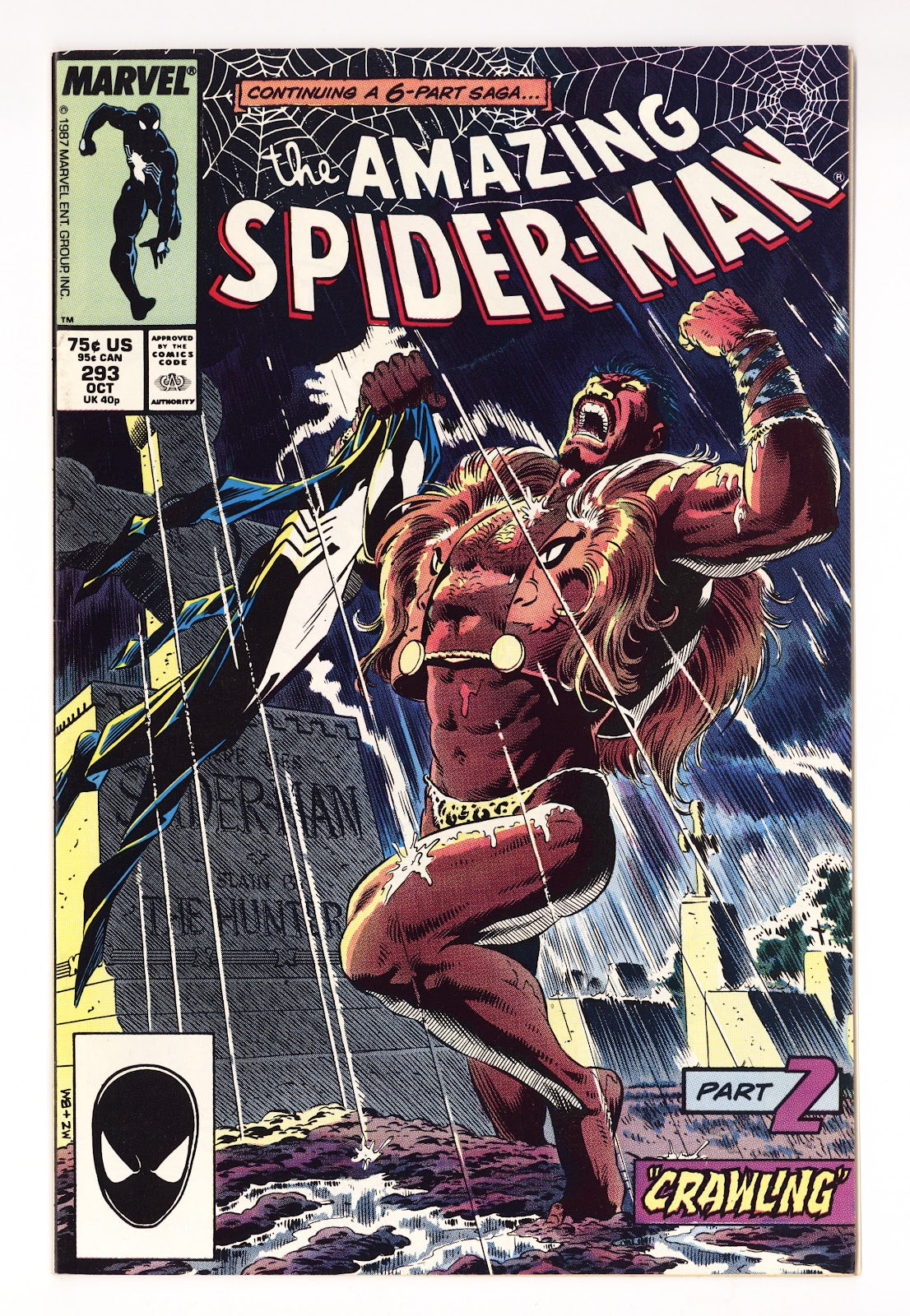 The Amazing Spider-Man Vol 1 293  VF+ (8.5)   (1987)