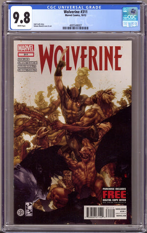 Wolverine Vol 4 311 CGC 9.8 (NM/M) (2012)