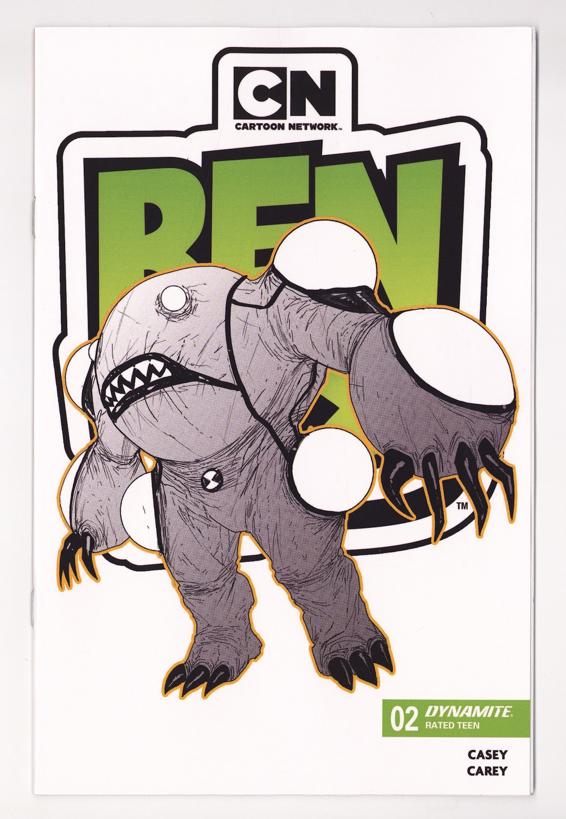 Ben 10  2 Carey  2nd Print B&W Variant   (2026)