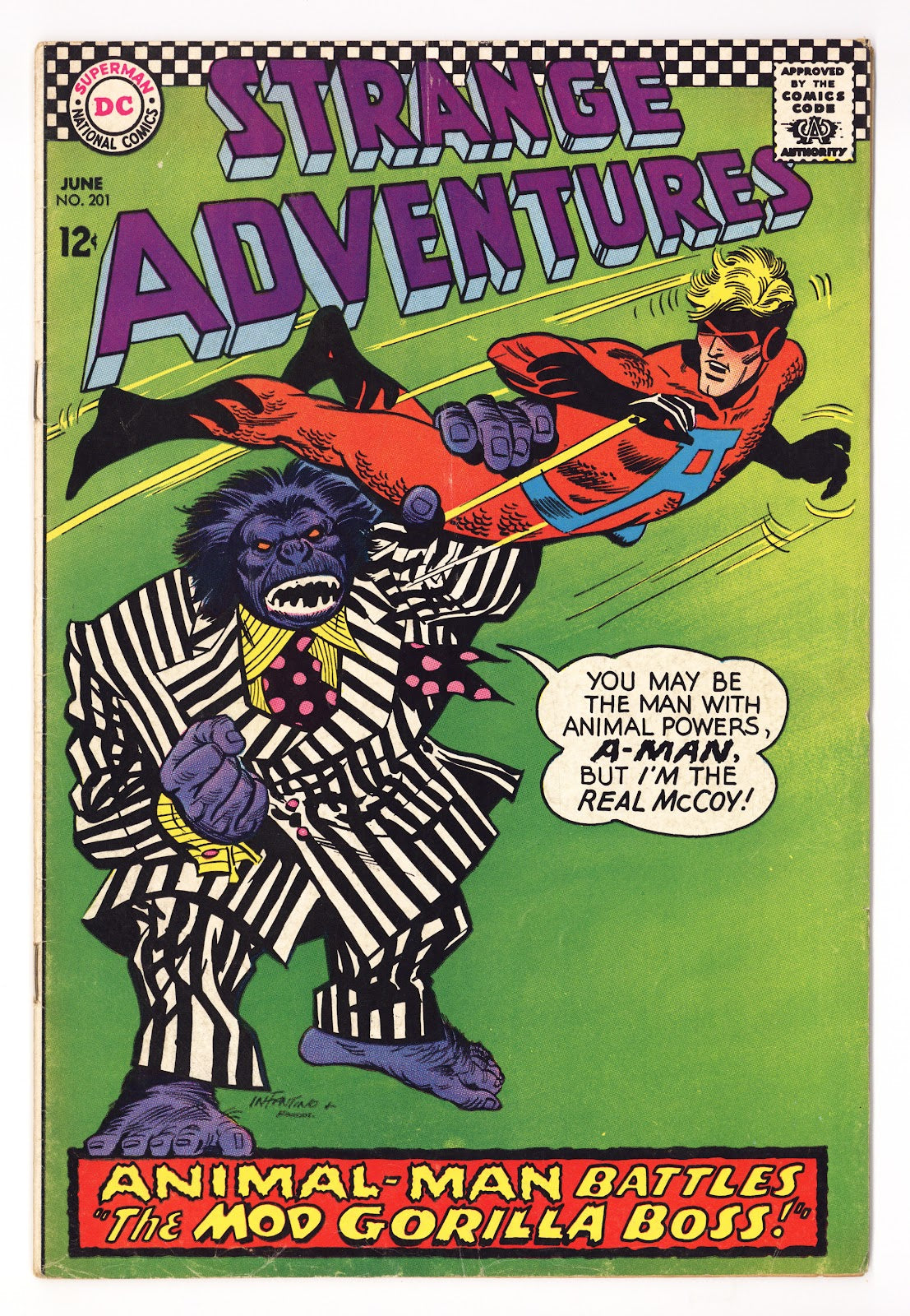 Strange Adventures Vol 1 201 VG (4.0) (1967) 