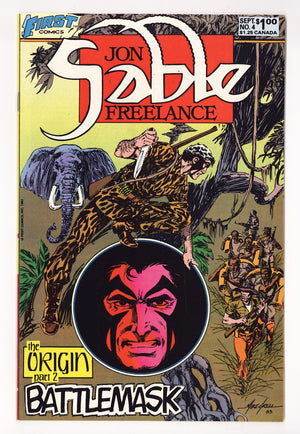 Jon Sable, Freelance   34  High Grade   (1986)