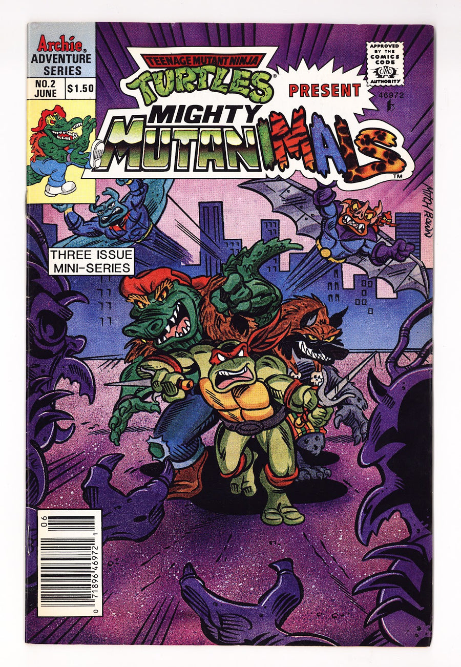 Mighty Mutanimals   2  FN+ (6.5)   (1991)   Canadian  