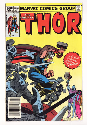 Thor Vol 1 323 Mid Grade (1982) Newsstand