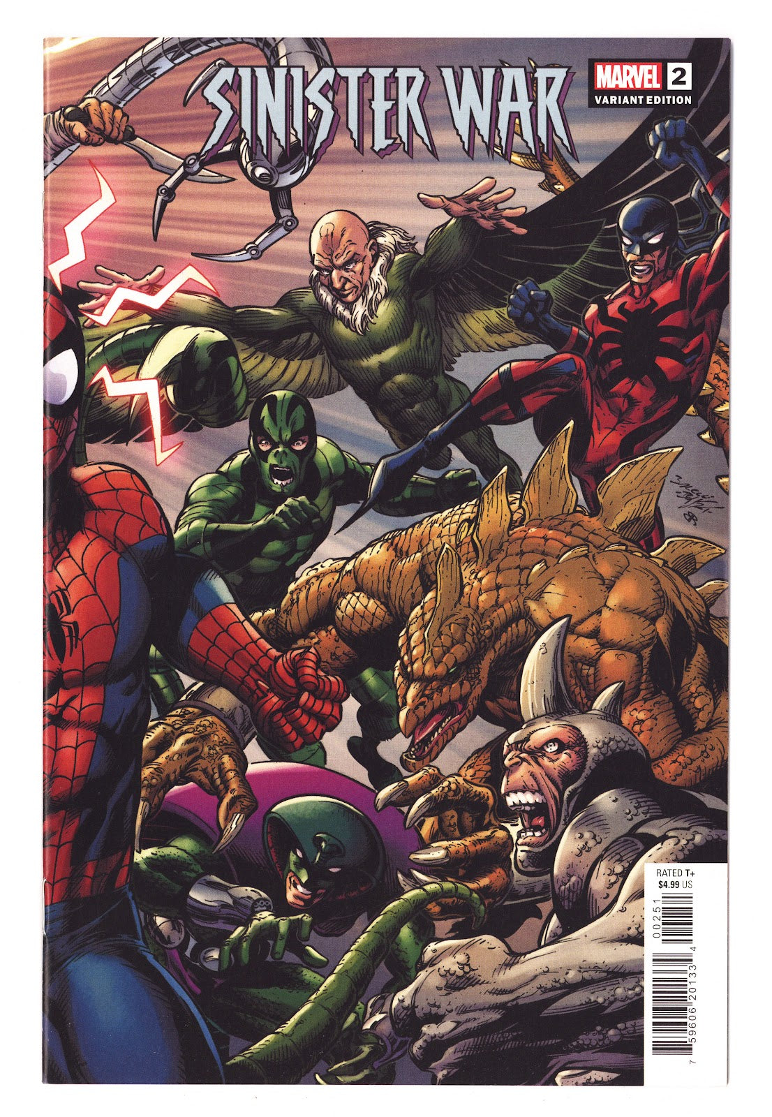 Sinister War 2 High Grade (2021) Bagley Connecting Variant 