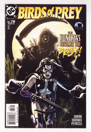 Birds of Prey Vol 1 78 High Grade (2005) Direct Sales