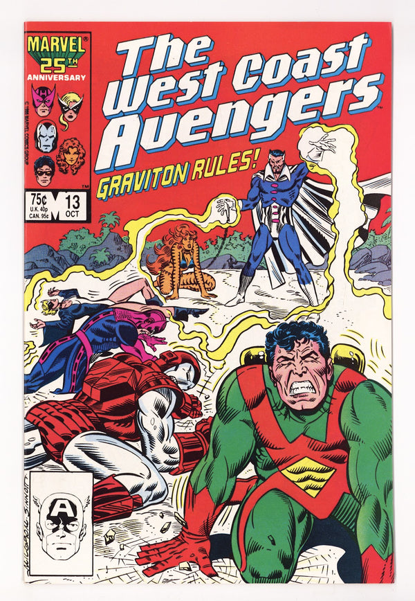 West Coast Avengers Vol 2 13 High Grade (1986) Direct